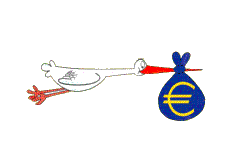 Stork brings Euro!