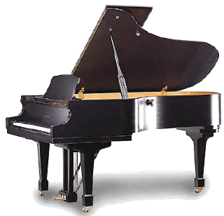 Baby Grand Piano - a click will make it play