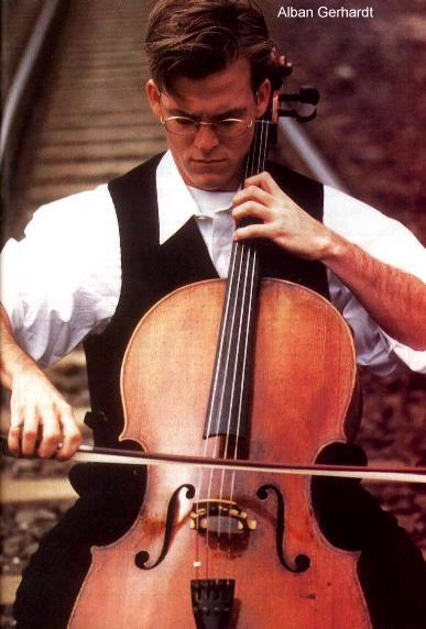 Cello player Alban Gerhardt