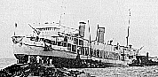 [ USS Luzon on the Woosong Breakwater - 1928 ]