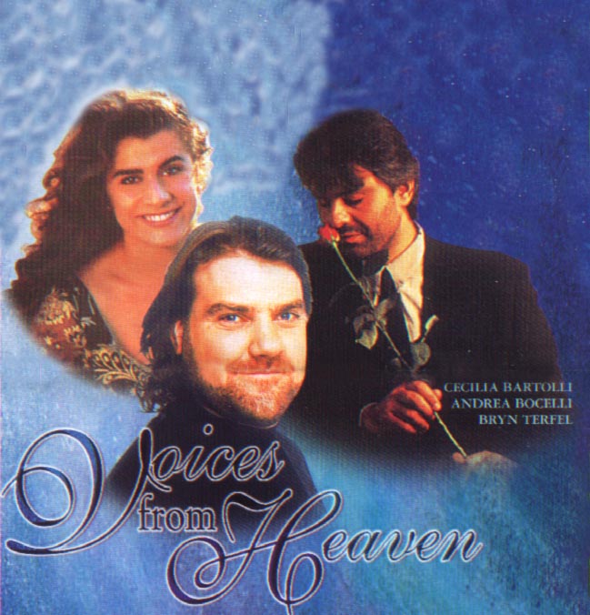 Andrea Bocelli, Cecilia Bartolli and Bryn Terfel