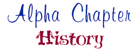 Alpha Chapter's SAI History