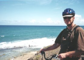 Bob along ocean