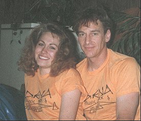 The day after our marriage in 1993
