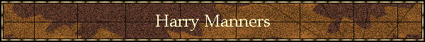 Harry Manners