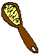 A short bristle brush for short-haired Pokemon
