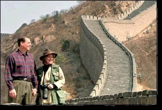 Al and Tipper in China