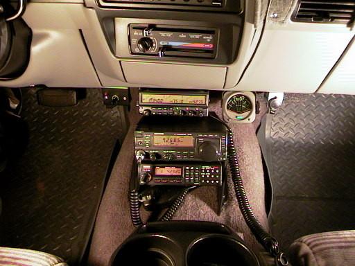 KenWood TS-50, HF, Kenwood TM-742 2m, 1.25m (220), 70cm (450)replaced by IC-706