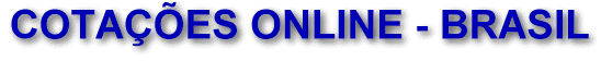 Cotaes Online - Brasil