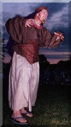 Donn in Bible costume