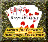 Royal flush award