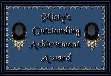 Misty's Outstanding Achievement Award