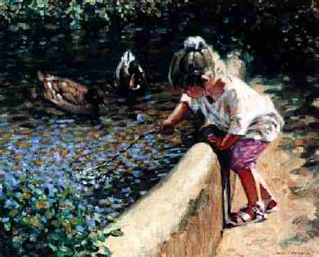 child by a pool