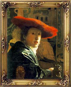 Vermeer Girl in a Red Hat