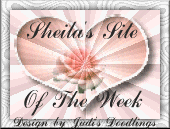 Sheila's Site Of The Week