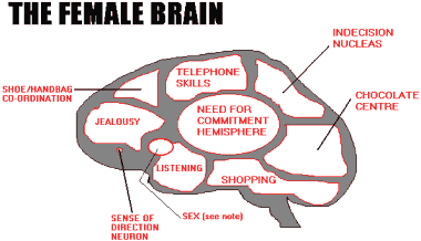 her brain