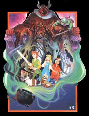 Black Cauldron Poster