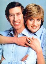 Diana and Charles's Engagement photo