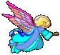 sm stained glass angel