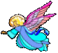 stained glass angel