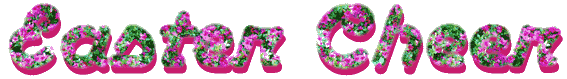Easter Cheer banner