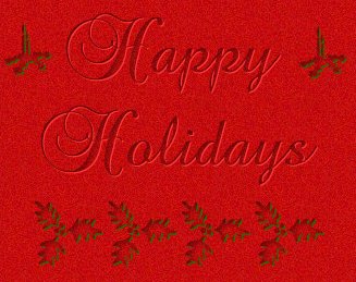 Happy Holidays