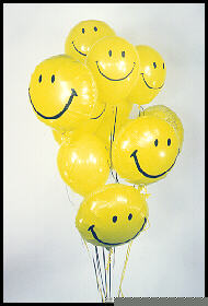 smiling balloons