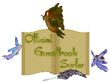 open book--fairies--quill pen