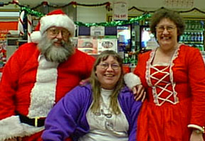 Dec. 22 Santa, Mrs. Santa and Gramma
