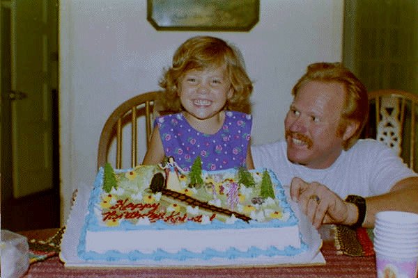 Kristal and Daddy