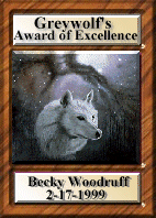 Thanks Greywolf.