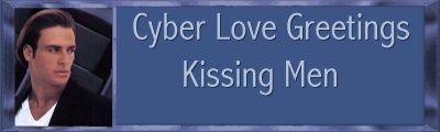 Kissing Men Banner