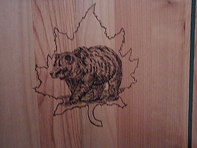 The right side panel