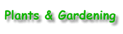 Links to Plants and Gardening