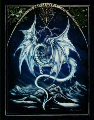 GREEN DRAGON AND HUMAN