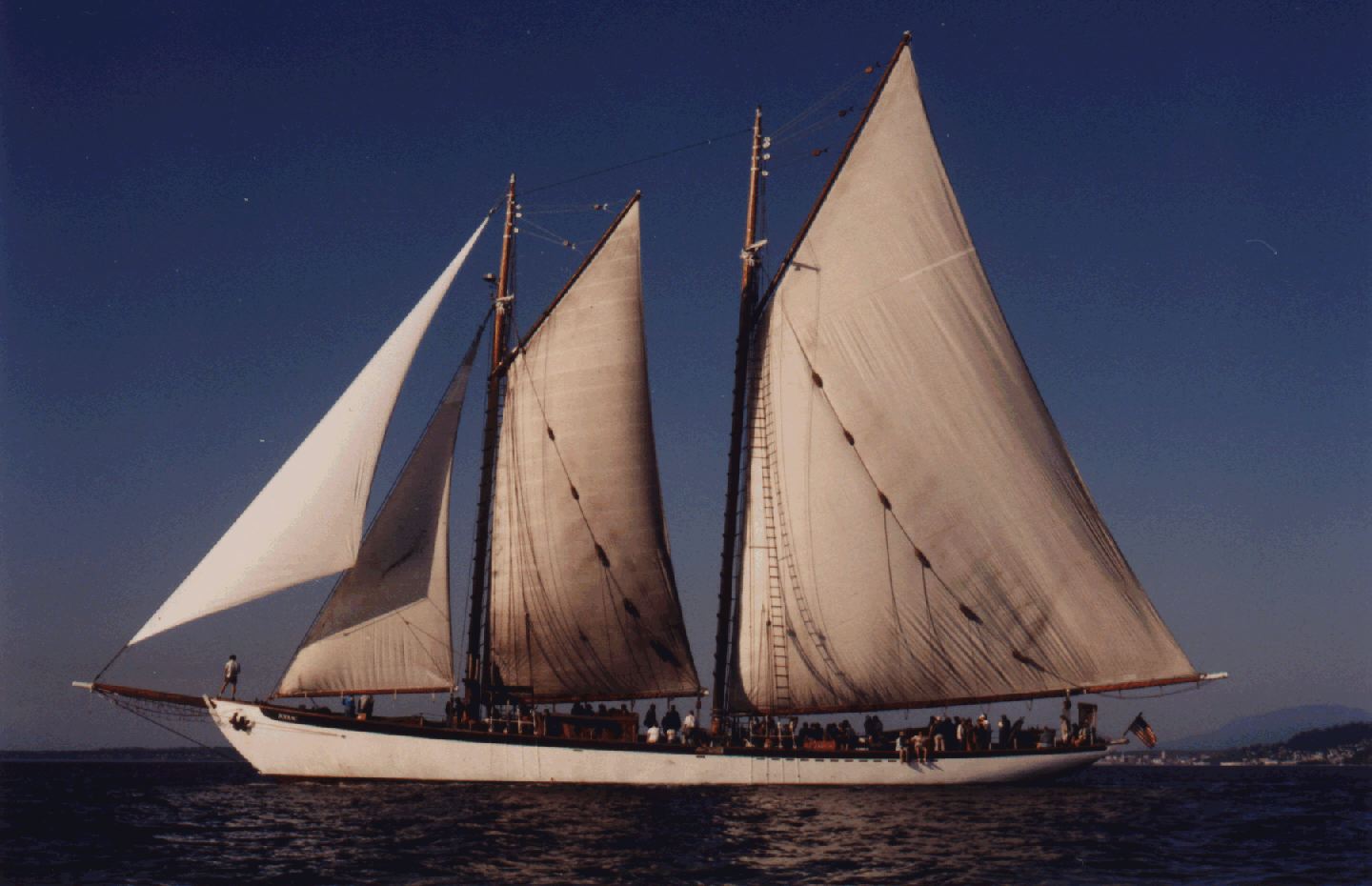 [Double Masted 
Schooner]
