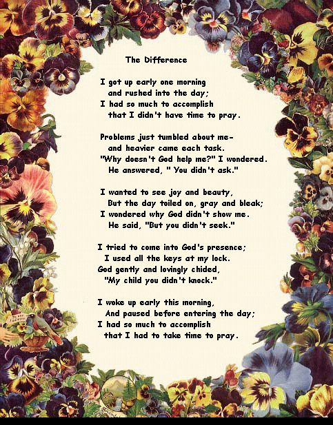 Poem: The Difference