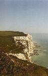 The path reaches the top of the Dover cliffs