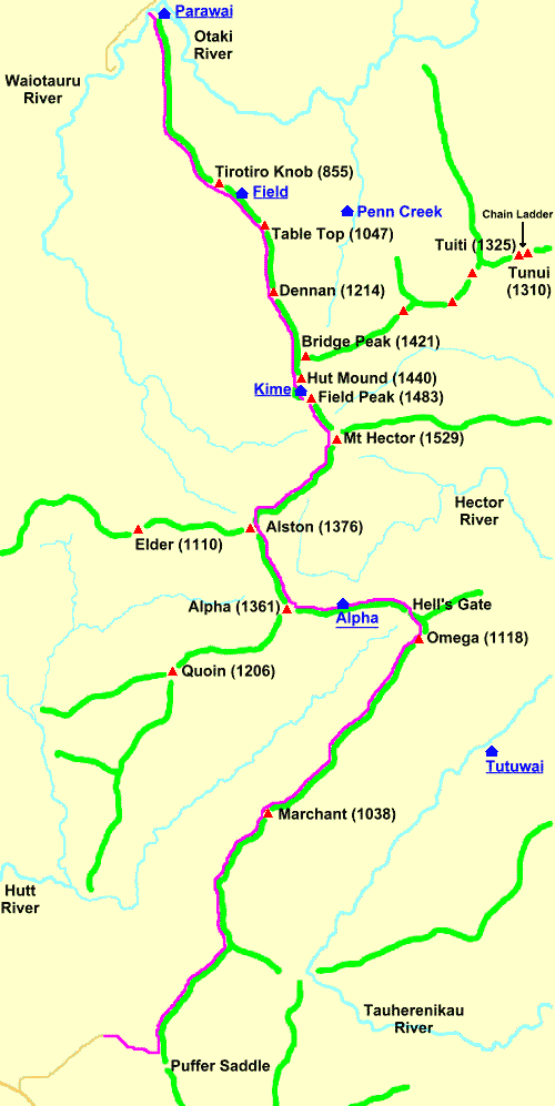 Southern Crossing of the Tararuas
