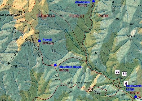 Mt. Holdsworth area
