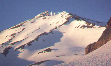 Shasta alpenglow
