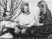 Hayley with her mom and dad