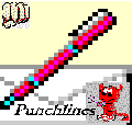 Button to the punchline page