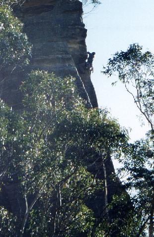 Gates of Janus (*** 25m 16), Mt Boyce, Blue Mountains