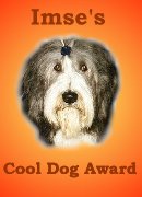 Imse's Cool Dog Award