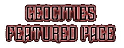 GeoCities Featured Page