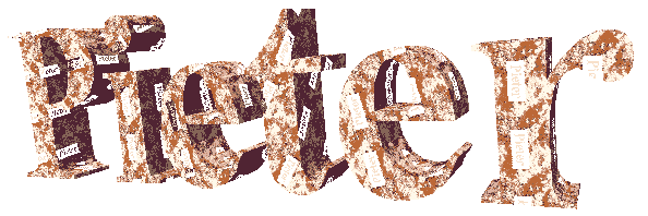 Stone letters