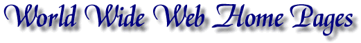 World Wide Web Home Pages
