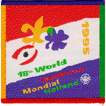 Official 18th World Jamboree Badge (1995)