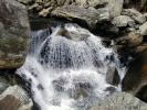 A closer look at the cascade in the river